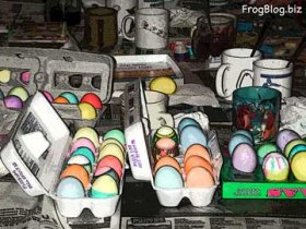 Messy Creative Workspace